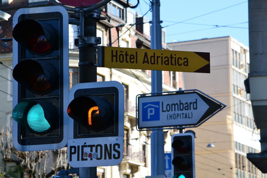 ז'נבה Hotel Adriatica מראה חיצוני תמונה